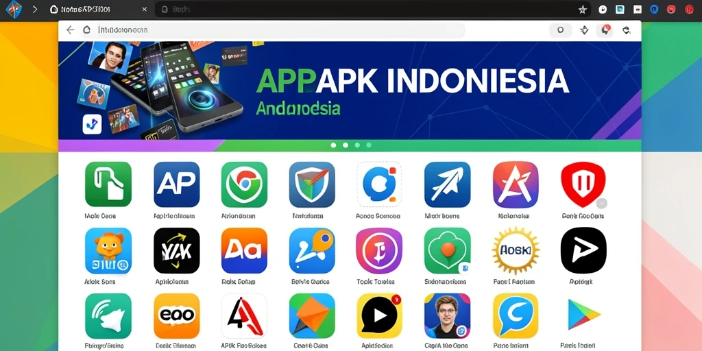 Screenshot menunjukkan tampilan awal aplikasi yang menarik.