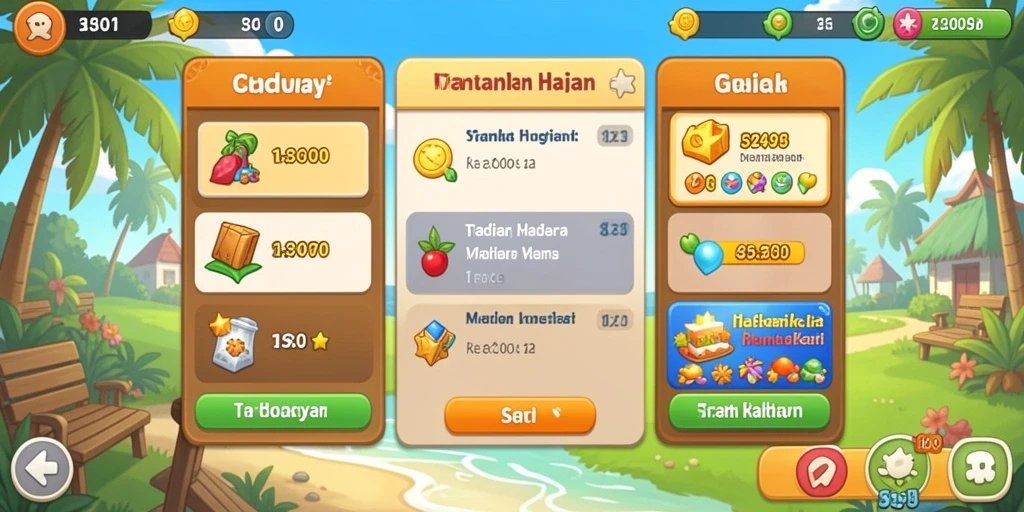 Menampilkan grafis yang menakjubkan dalam permainan.
