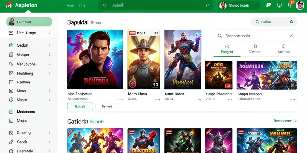 Tampilan antarmuka yang user-friendly dan menarik.